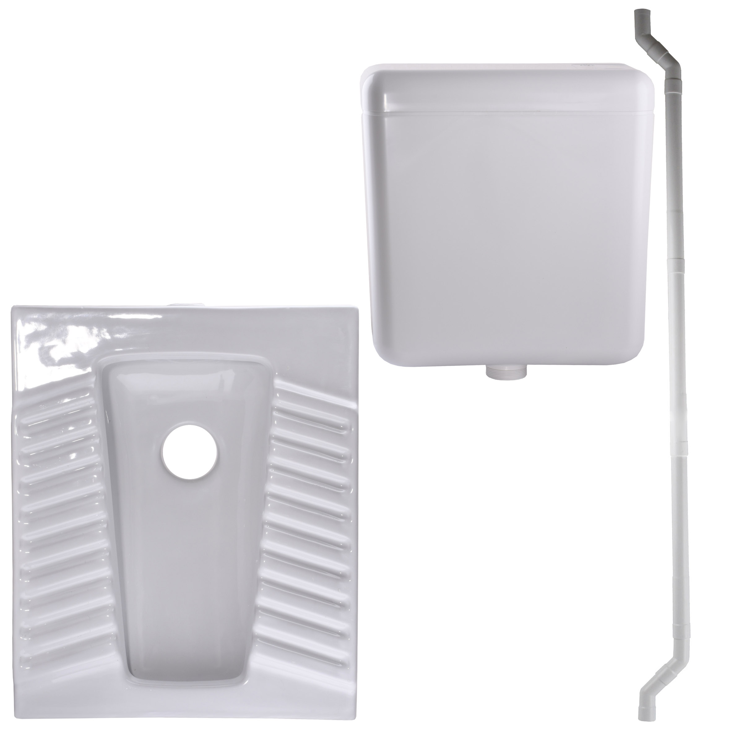 Чаша Генуя 50х60 EUROSER +Бачок SIAMP AR09 д/чаши Генуя пласт.(33801)